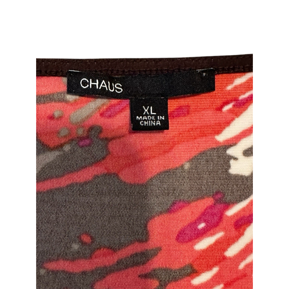 Chaus New York Sleeveless Cowl Pleats Career Shell Top Blouse Womens XL - Picture 4 of 12